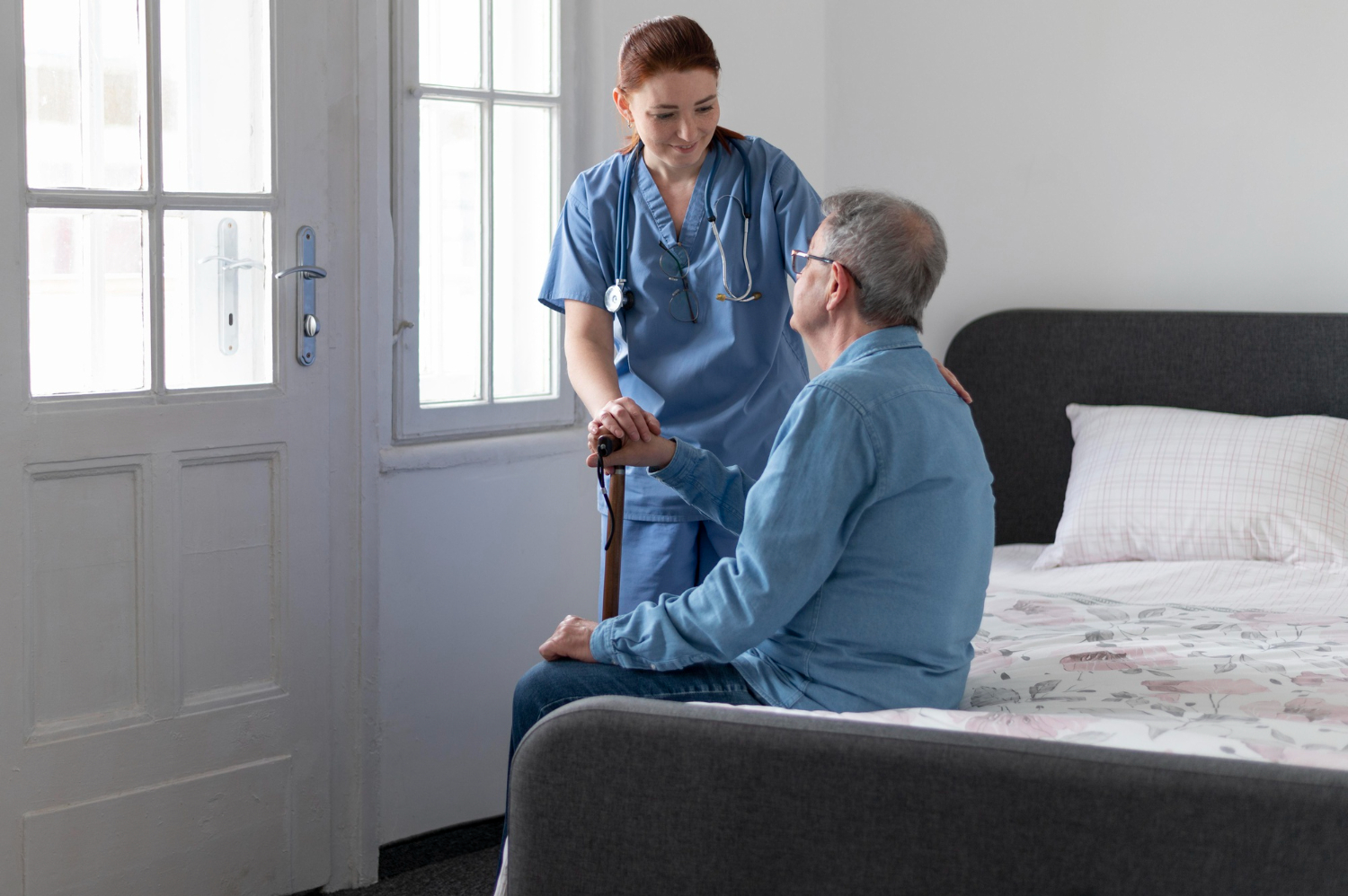 Elderly care background